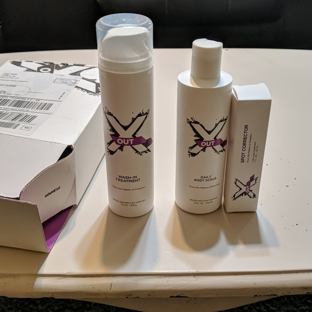 X out, 3 part treatment